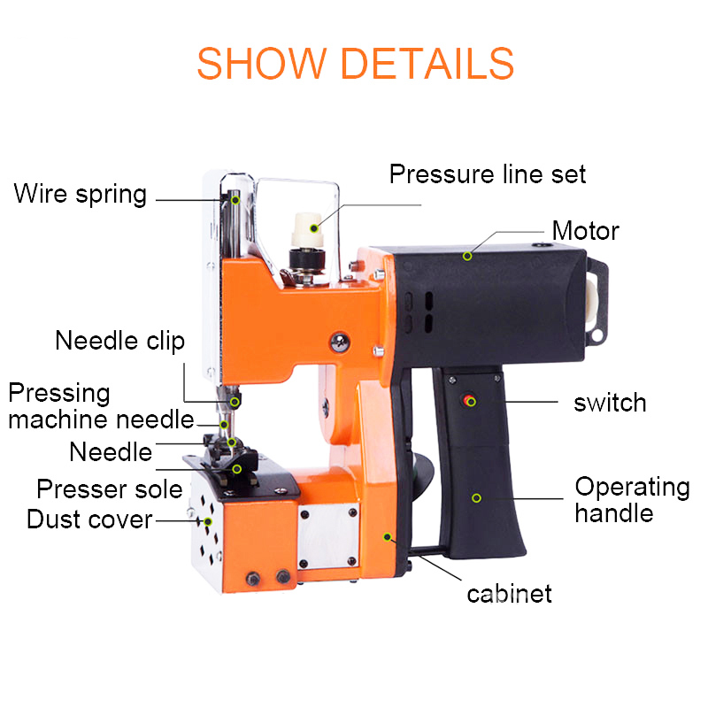 Máquina de costura elétrica po - Sewing Machine In Textile Industry avaliação e preço