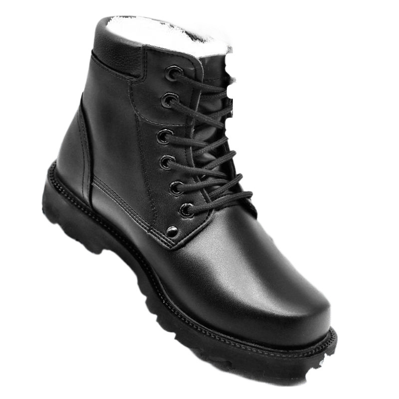 Botas de neve de couro engross - Sewing Fleece avaliação e preço