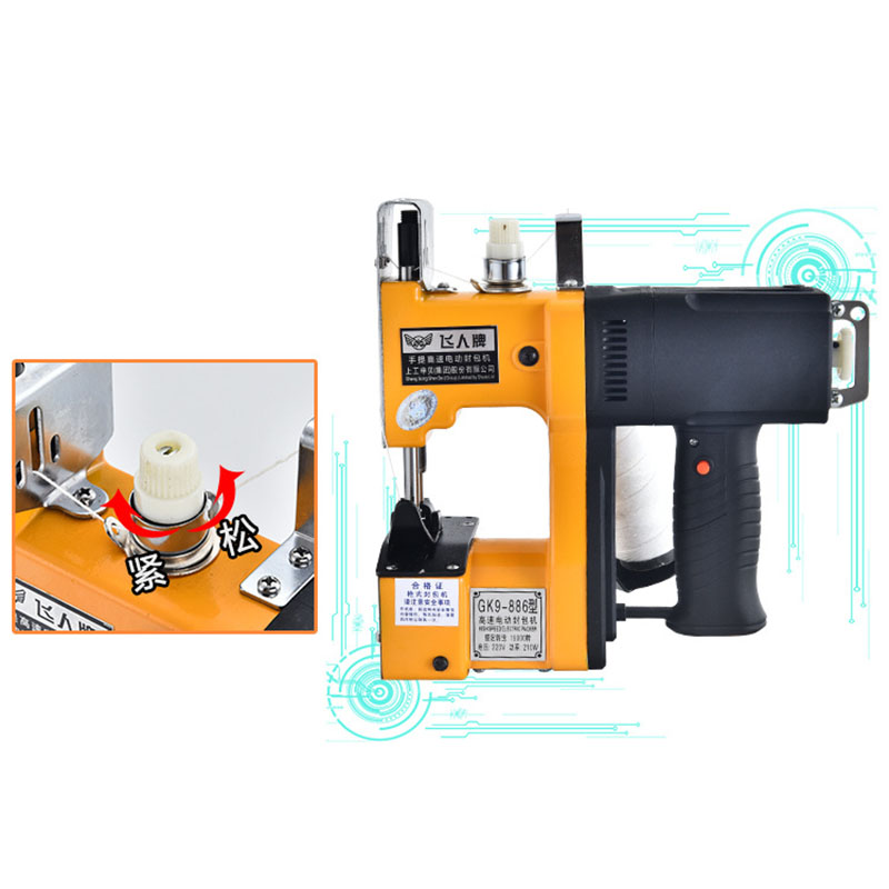 GK9-886 indústria têxtil portá - Sewing Machine In Textile Industry avaliação e preço