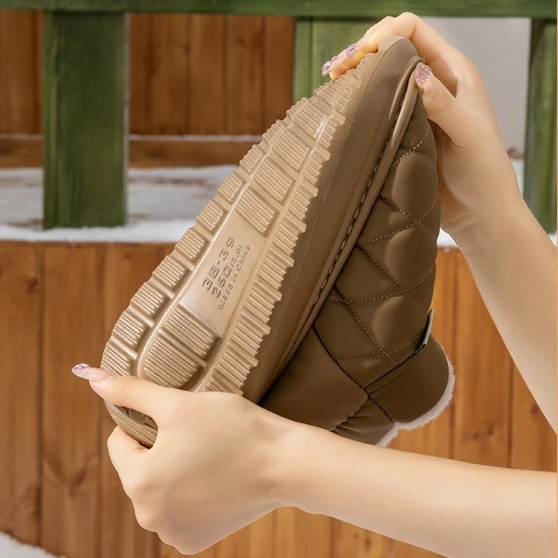 Chinelos de Inverno Forrados c - Sewing Fleece avaliação e preço