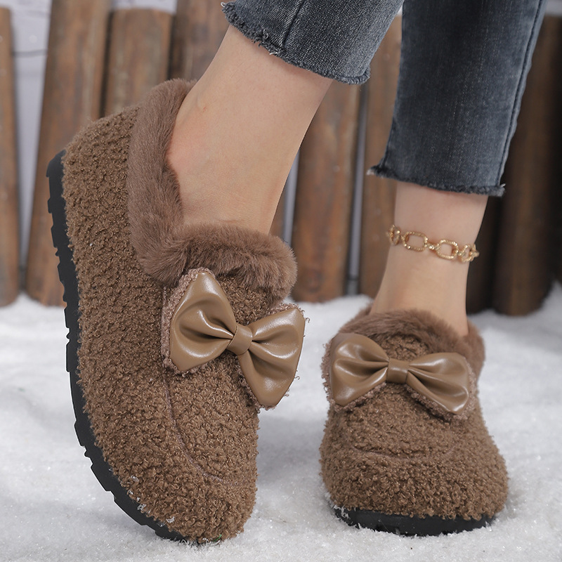 Sapatos Femininos de Inverno Q - Sewing Fleece avaliação e preço