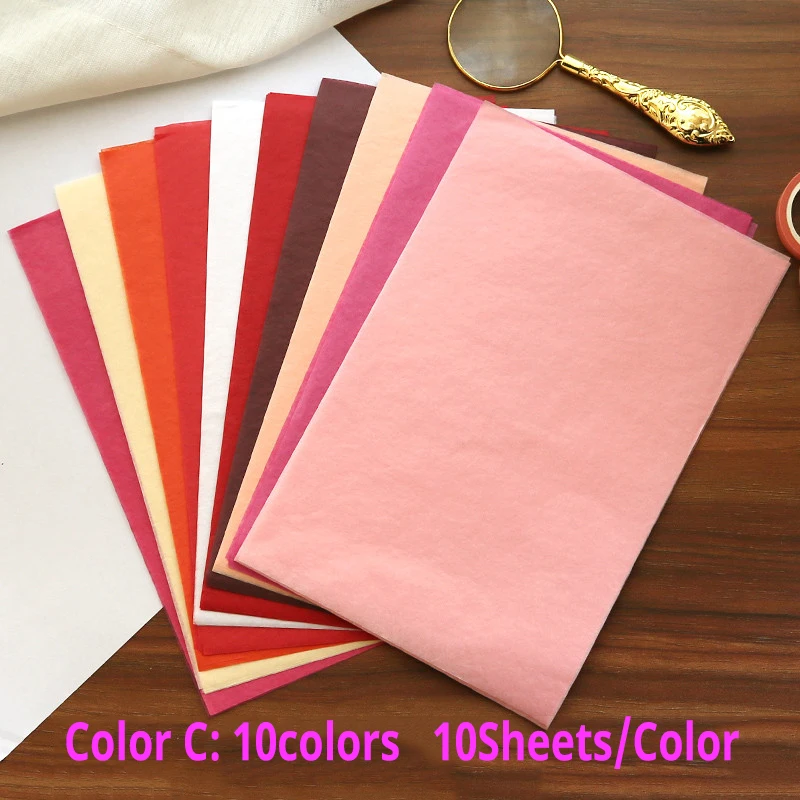 210*140mm a5 100 folhas/saco d - Pattern Tissue Paper avaliação e preço