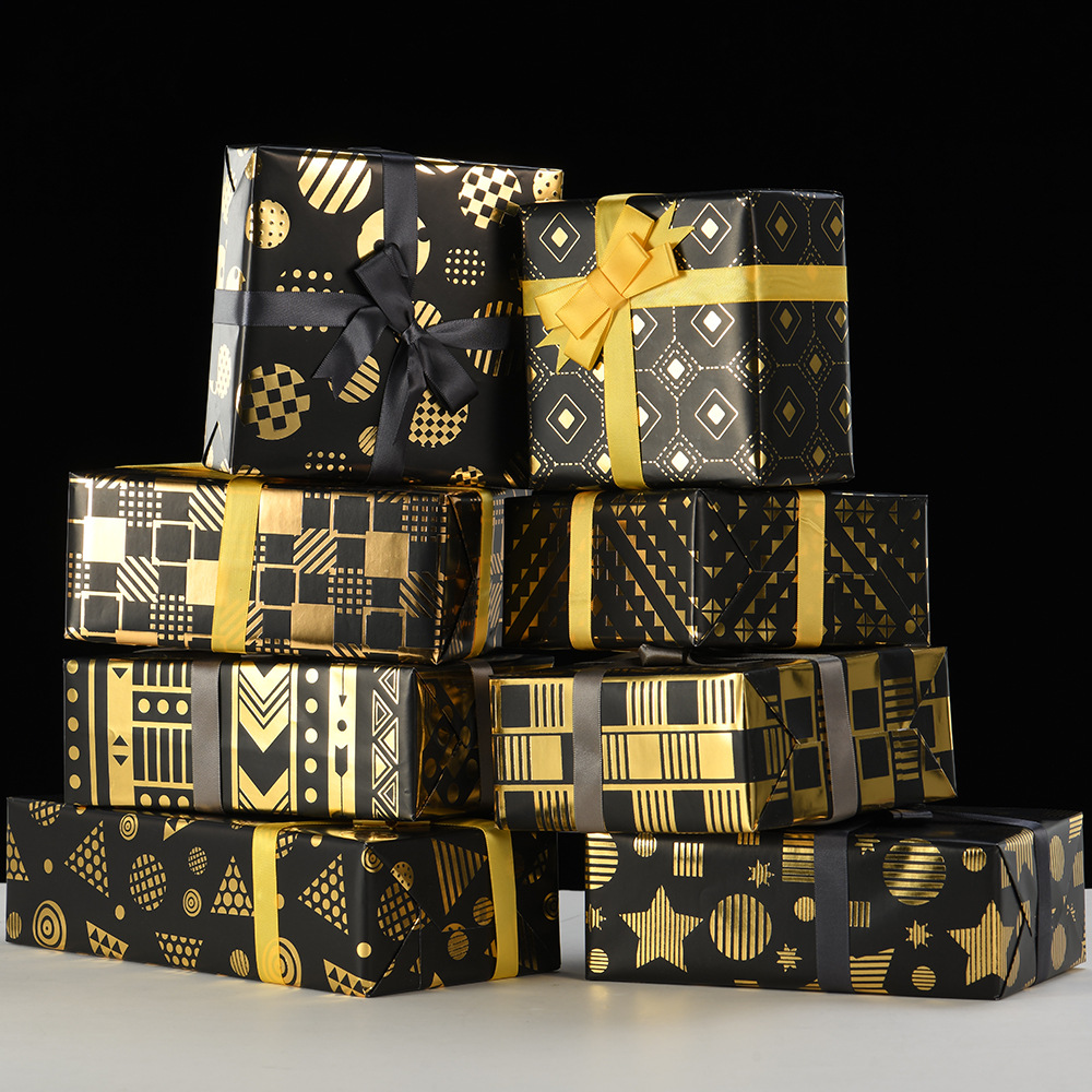 8 Rolos de Papel de Presente M - Pattern Tissue Paper avaliação e preço