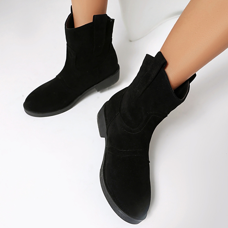 Botas de tornozelo cinza para  - Sewing Fleece avaliação e preço