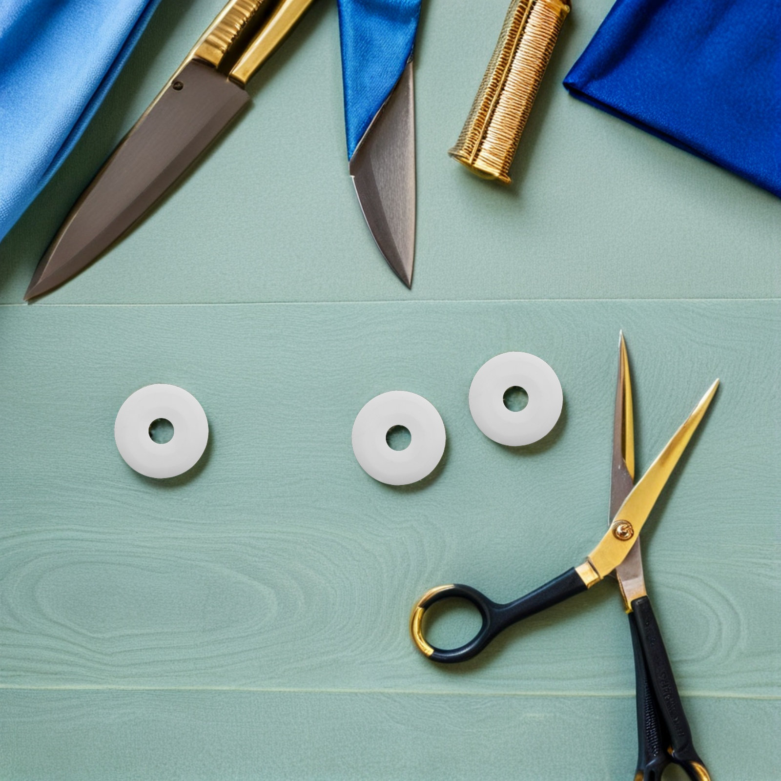 30 Peças de Guia de Fio Cerâmi - Sewing Machine In Textile Industry avaliação e preço