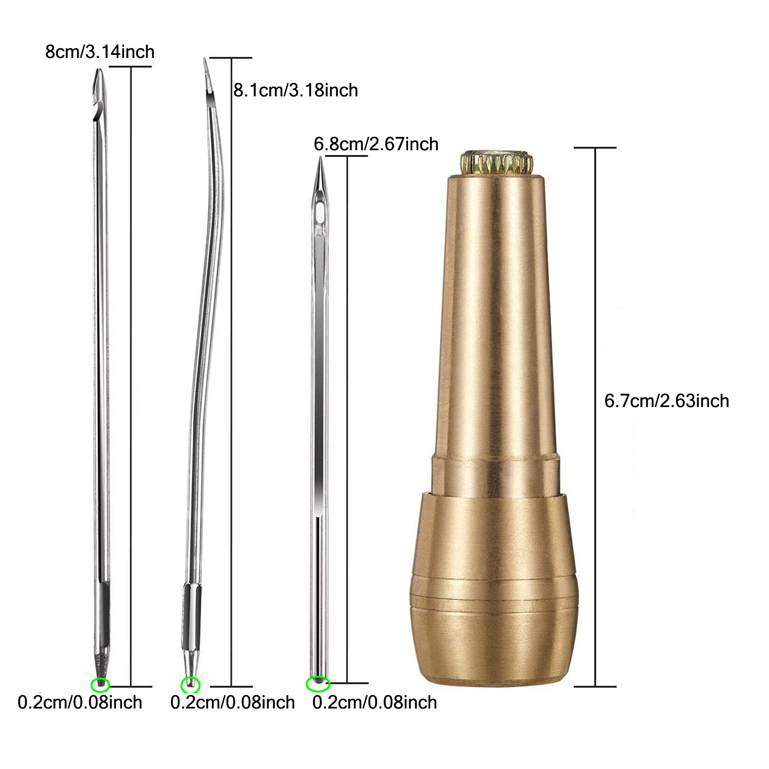 Kit de costura de couro diy, a - Textile Sewing Kit avaliação e preço