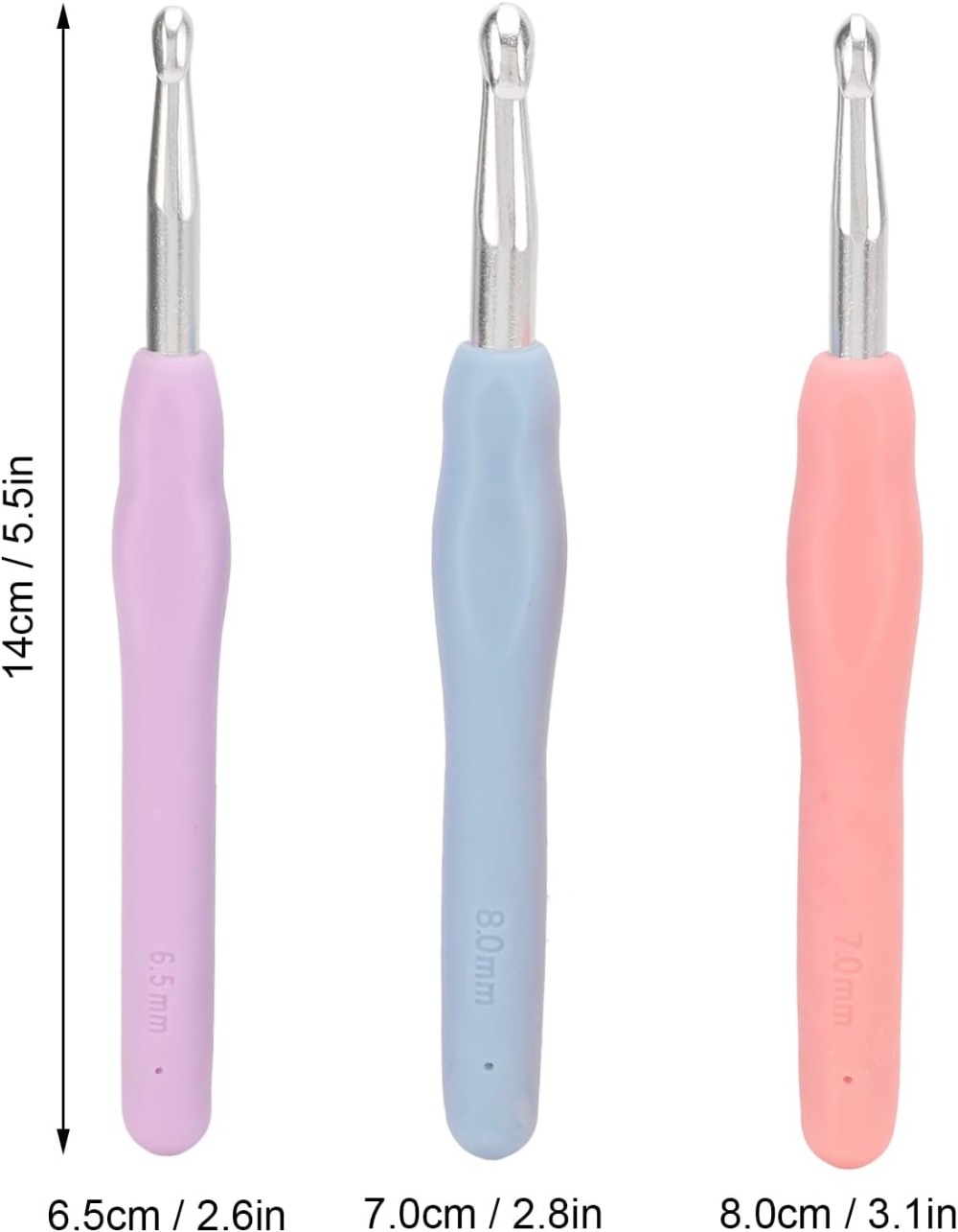 Conjunto de Agulhas de Crochê  - Textile Sewing Kit avaliação e preço