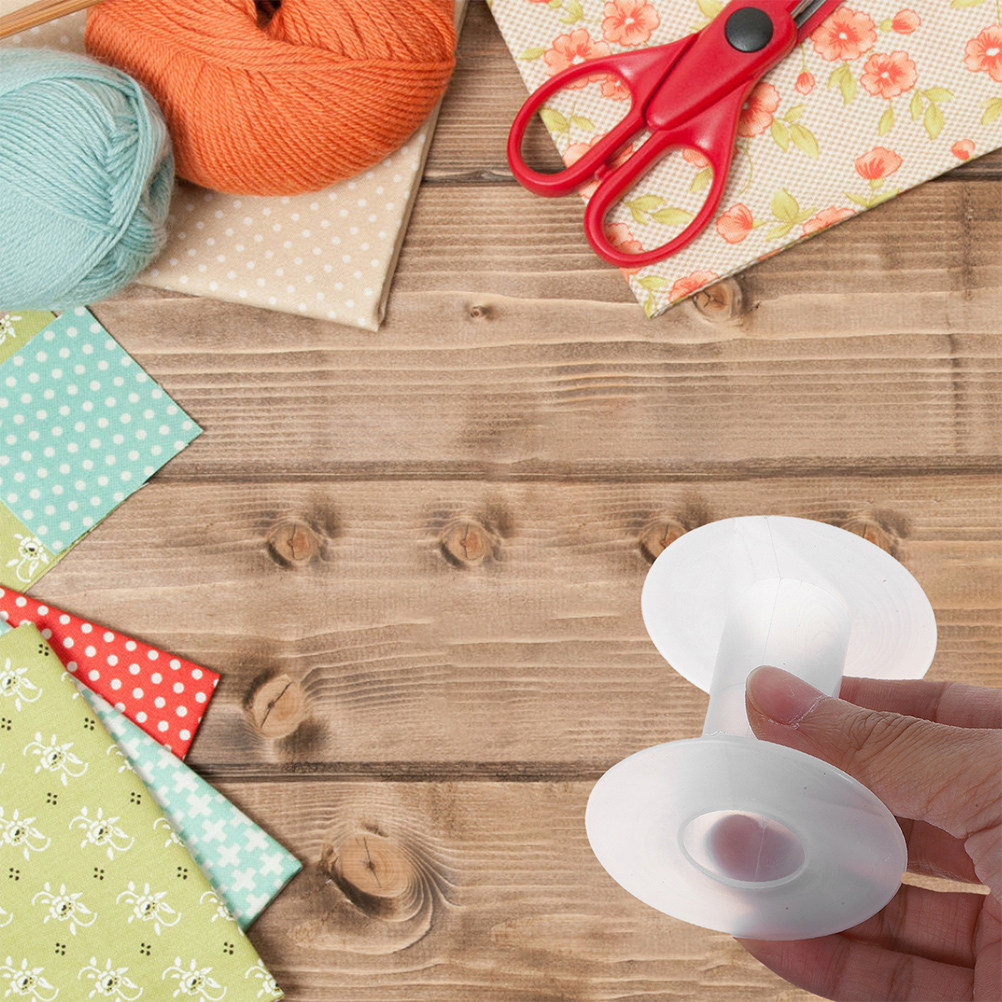 15 Bobinas Plásticas Vazias pa - Embroidery Floss Thread avaliação e preço
