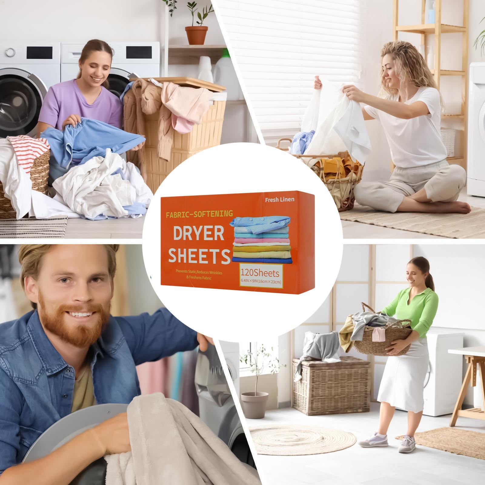 Folhas Amaciantes para Roupa 1 - Fabric Softener Sheet avaliação e preço