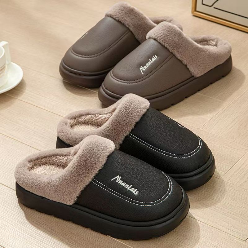 Inverno outono casa chinelos d - Sewing Fleece avaliação e preço