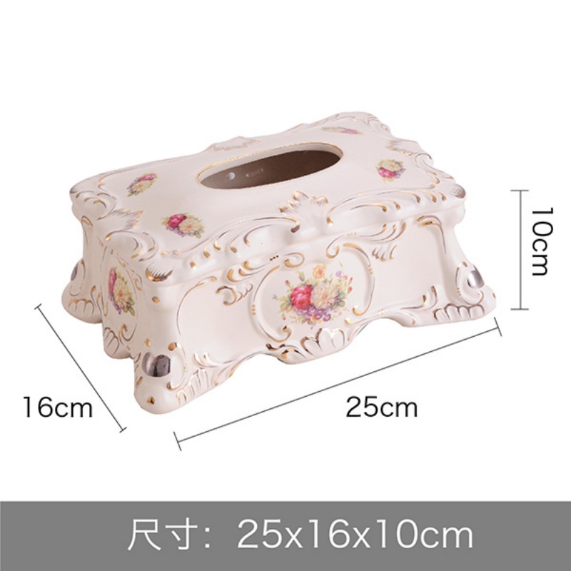 Caixa de tecido de cerâmica/ca - Pattern Tissue Paper avaliação e preço
