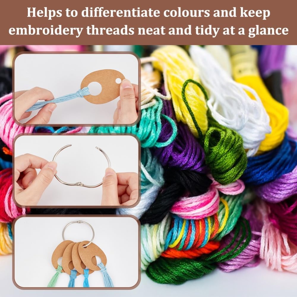 100 pçs lágrima fio de fio got - Embroidery Floss Thread avaliação e preço
